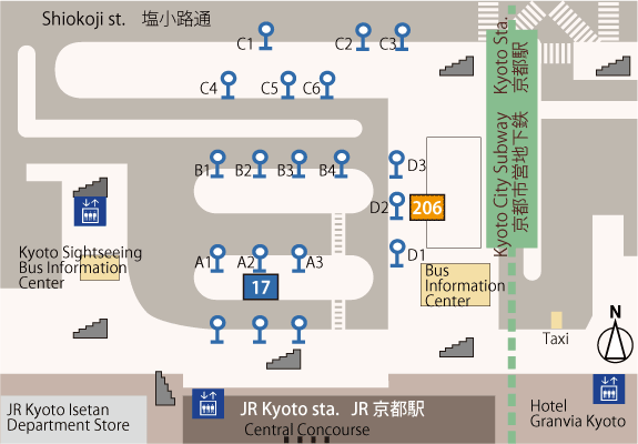 kyoto bus station