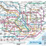 tokyo subway map (metro)