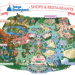 Tokyo Disneyland shop and restaurant