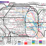 Rail Line in Tokyo and suburbs