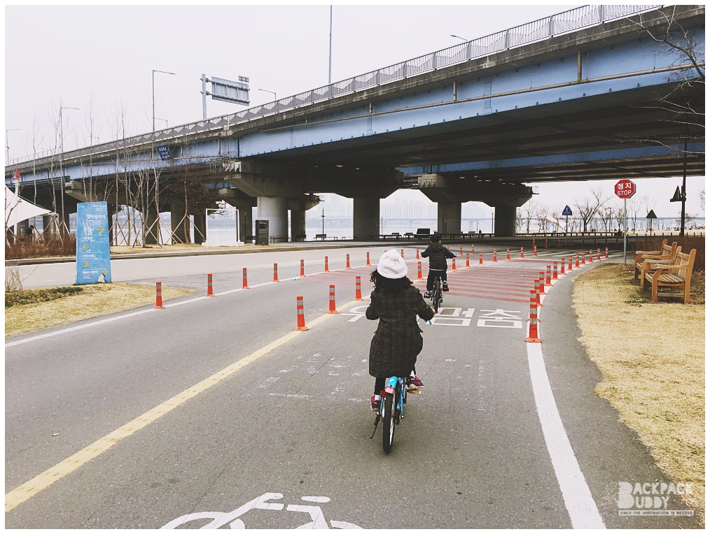 seoul bike | han river |bike rental in seoul