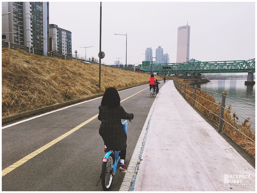 seoul bike | han river |bike rental in seoul