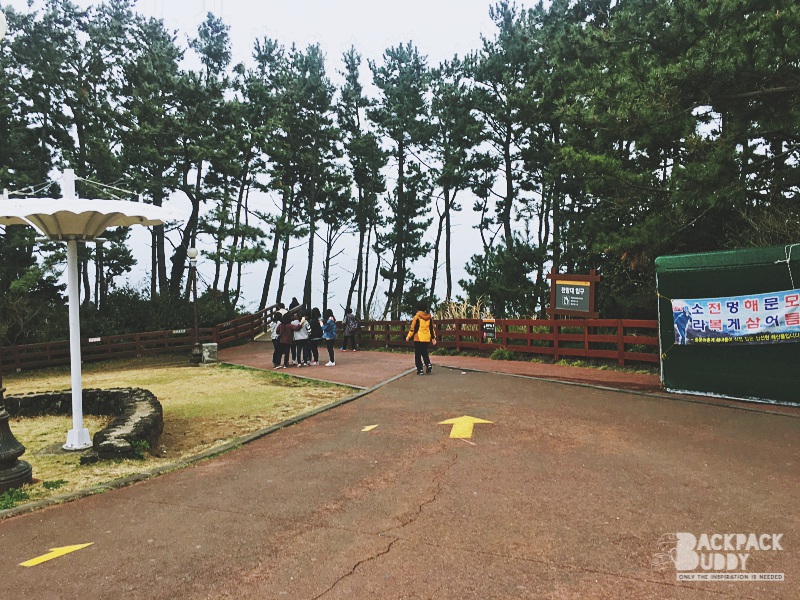 Daepo Jusangjeolli Cliff